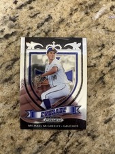2021 Panini Prizm Draft Picks - Crusade Michael McGreevy #C-MM Silver Prizm (RC)