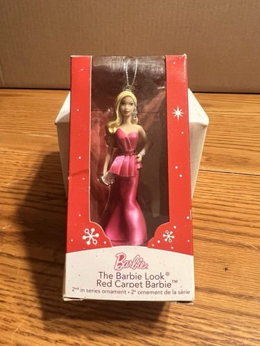 Barbie Ornament 2014 Christmas Heirloom Collection Red Carpet Barbie NOS