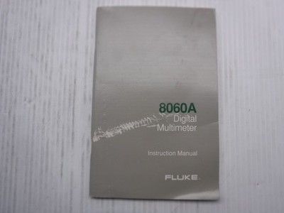 Fluke 8060A Digital Multimeter 632661 Rev 5, 1/93