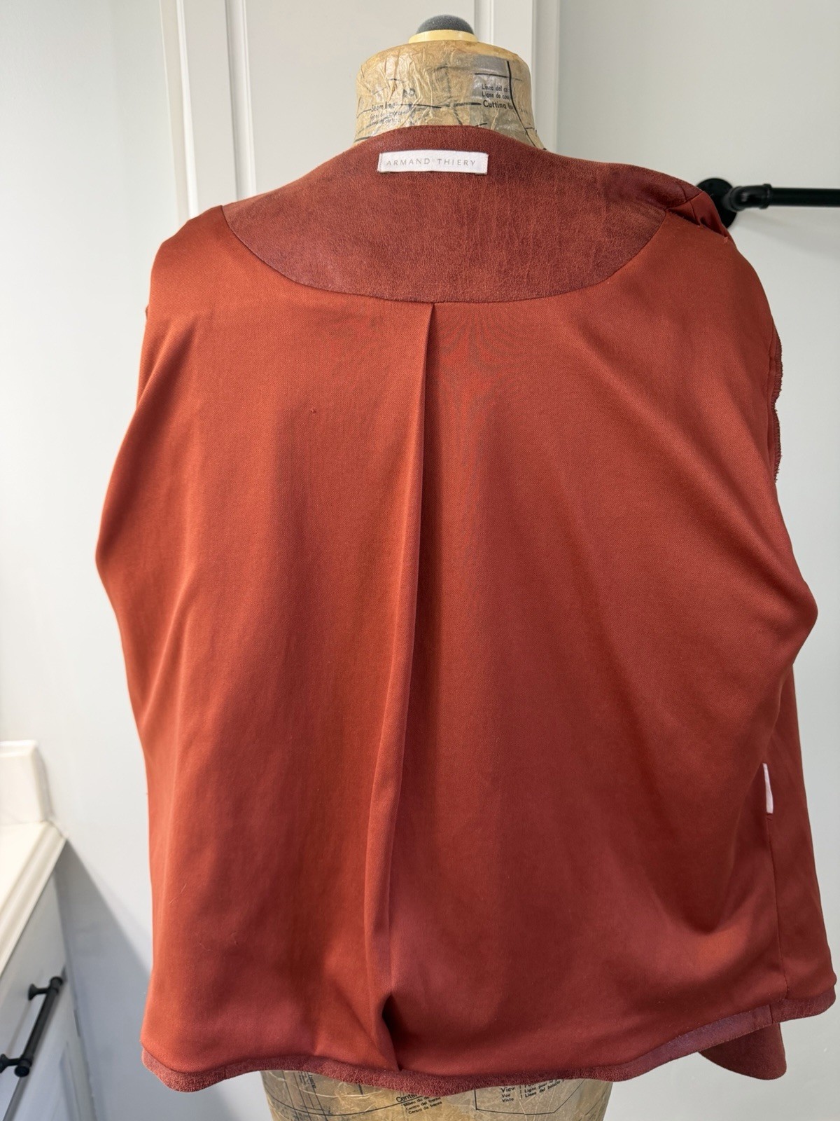 Armand Thiery Jacket Rust Red - image 8