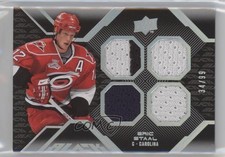 2008-09 Upper Deck UD Black 34/99 Eric Staal #7