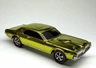 🔥 Hot Wheels CUSTOM MADE Mercury Cougar Spectraflame Paint Redline Diecast 1:64