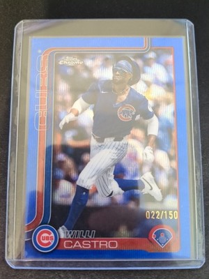 2025 Topps Chrome Update Series - Willi Castro #USC67 Blue Refractor /150
