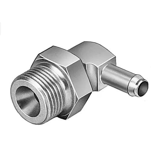 1PC FESTO CORPORATION LCN-1/8-PK-4 Fitting, L, aluminum, air, G 1/8 male, 4