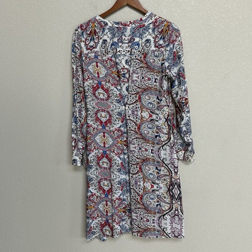 Nuevo con etiquetas Vestido Philosophy Republic Clothing Multicolor Paisley Para Mujer’s Mediano - Imagen 3 de 8