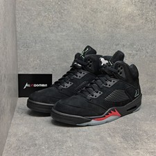 Air Jordan 5 Halloween Black Red Retro Basketball Sneakers HQ7978-001
