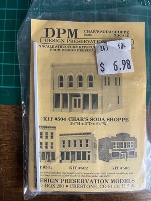 Design Preservation Models (DPM) Spur N - Char's Soda Shop