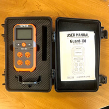 TOPTES Guard-101 H2S Gas Detector, Case & User Manual, MPN Guard-101