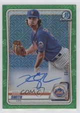 2020 Bowman Chrome Mega Box Mojo Green Refractor 70/99 Kevin Smith Auto 07m4