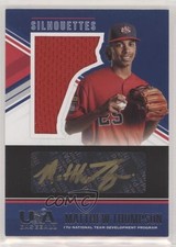2018 Panini USA Baseball Stars & Stripes 26/39 Matt Thompson Matthew Auto 0g4