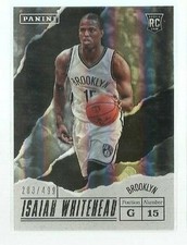 2017 Panini Father's Day #51 Isaiah Whitehead BK 283/499 (ref 85611)