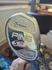 Ladies Ping Serene #5 Hybrid / 26 Degree / Ladies Flex Ping ULT 210 Shaft