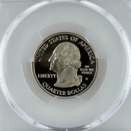 Illinois Quarter PR 70 DCAM PCGS Clad 2003 Best Top Grade 25c IL State Flag - Picture 5 of 8