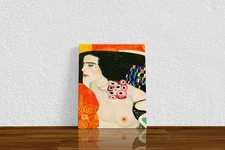 Gustav Klimt "Judith II (fragment)" Canvas Print Wall Art Home Decor