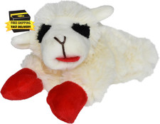 Lamb Chop Dog Plush Toy - Squeaky Toy for All Dogs - Extra Soft Plush - Stuffed