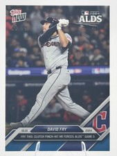 2024 Topps Now - ALDS David Fry #822 Blue /49 (RC)