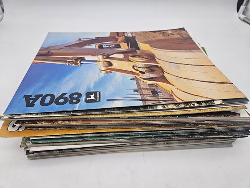 Vintage Lot Of 59 John Deere Tractors Brochures Advertising Pieces Brochure
