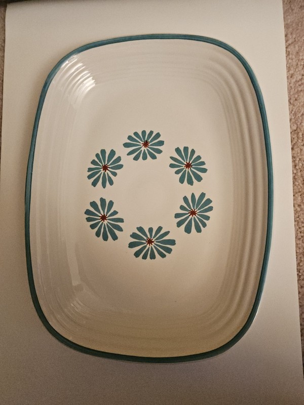 Fiesta HLCCA 2025 Aloha Daisy Rectangle Platter Conference Exclusive