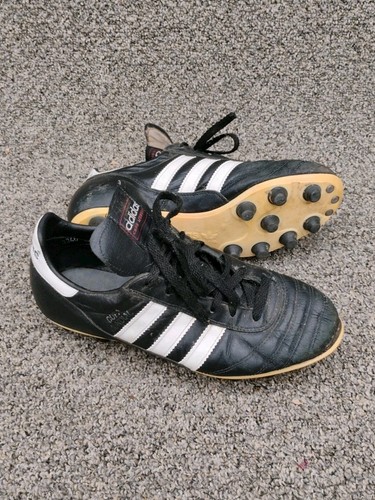 Vintage Adidas Copa Mundial Soccer Cleats US 5.5 LEATHER Germany 1 Lifted Toe