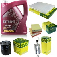 Mann Inspektionspaket 5L Mannol Extreme 5W-40 FüR Vw Lupo 1.0 Seat Arosa