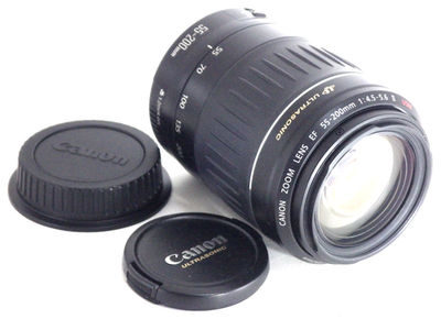 Canon EF 55-200mm f/4.5-5.6 II USM Zoom AF Lens SLR Digital Camera
