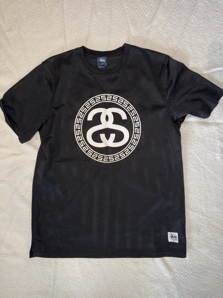Stussy Team Jersey Mesh T-Shirt Size Large | eBay