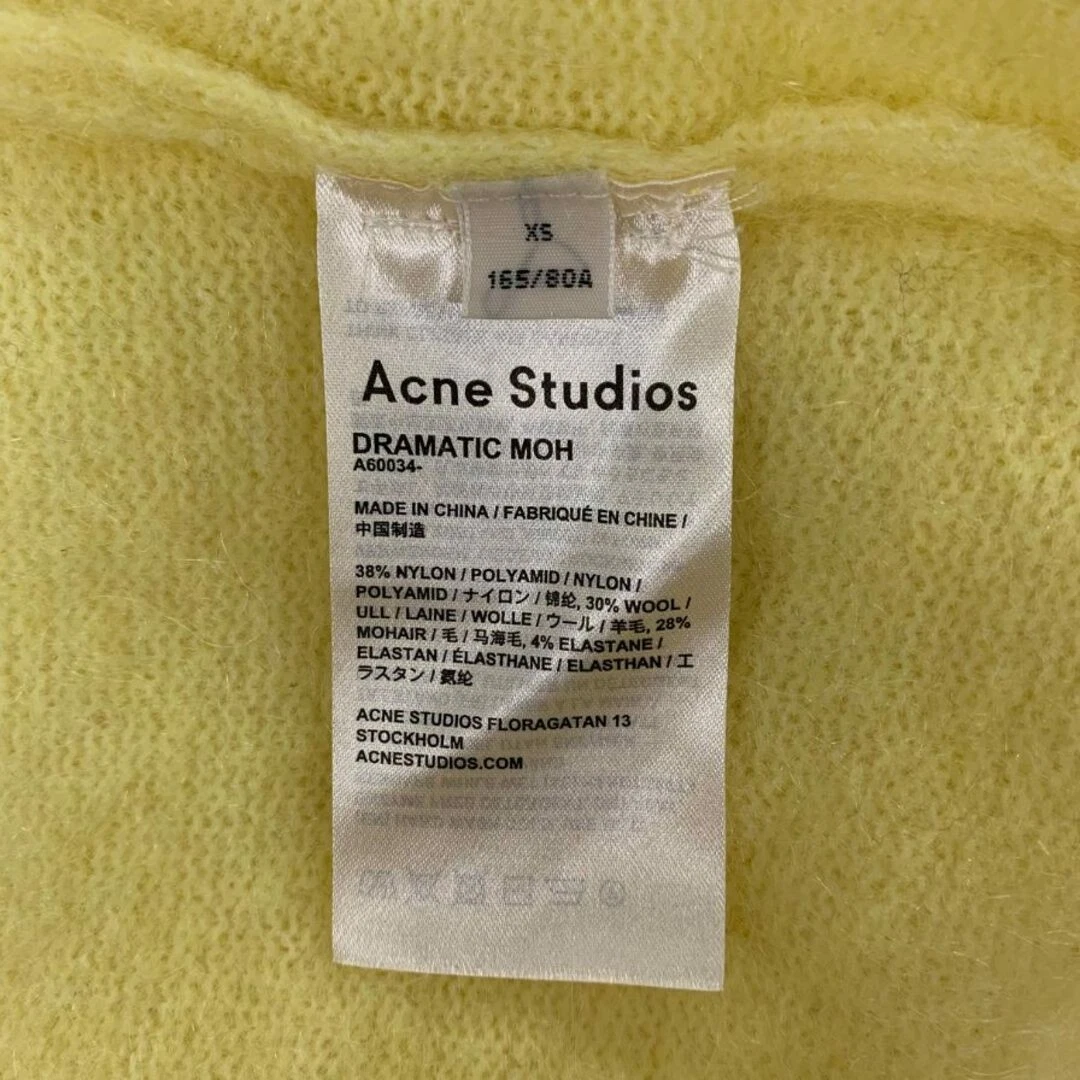 ACNE STUDIOS Maglione maglia Acnestudios drammatico mohair AFB4 usato0