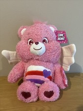 2026 Care Bears Valentine s 16 Cheer Bear Pink Bear Plush NEW