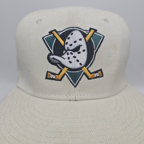 Anaheim Ducks Cap San Manuel Indian Mission Flat Bill Hat Mighty Ducks Logo - Picture 16 of 18