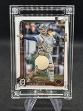 2026 Jersey Fusion Ball Star Jake Rogers /39 PLAYOFF GAME USED BALL RELIC