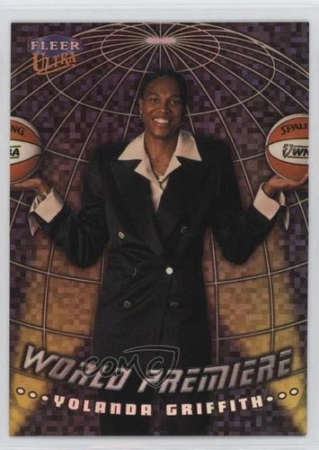 1999 Fleer Ultra WNBA World Premiere Yolanda Griffith #6WP Rookie RC HOF
