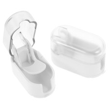 2 Pcs Brush Holder Bathroom Toothbrush Storage for Wall Container