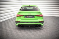 Maxton Design Diffusor Heckansatz Passend FüR Audi RS3 Limousine 8Y Schwarz Hoch