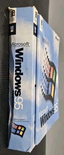 Microsoft Windows 95 Upgrade 3,5" dyskietka - pudełko, instrukcja i dokumenty *NIEPRZETESTOWANE W STANIE, W JAKIM JEST * - Zdjęcie 14 z 16