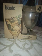 4 Pack Of New In Box Basic 20 Ounce Beverage Glasses