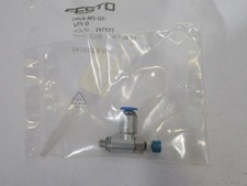 Festo 197577 1-Way Flow Control Valve 140-160l/min 5 bar 4mm M5 ! NWB !