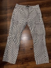 Ksubi Black And White Pants Size 33 Mens