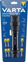 "1-24X Varta Taschenlampe \"Indestructible F30 Pro\", Inkl. 6X Aa Spare Bis Zu 20%"