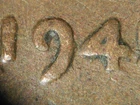 HIGH GRADE MINT ERROR 1945-P  LINCOLN WHEAT CENT DDO#2   VG