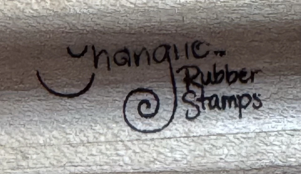 Stampendous! Rubber Stamp Love Monkeys Valentines Day Heart Friends Romance Used - Image 4 of 4