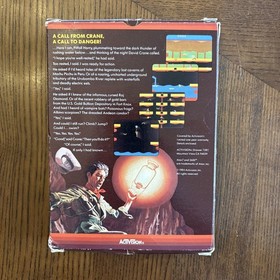 PITFALL II 2: LOST CAVERNS Atari 2600 & 7800 Game & manual! 