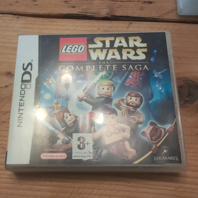 LEGO STAR WARS DIE KOMPLETTE SAGA NINTENDO DS SPIEL MIT ANLEITUNG OFFIZIELL UK PAL