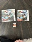 Nintendo 3DS Game NASCAR Unleashed CIB Complete In Box Water Damage