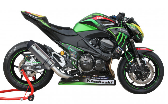 スイサイダル2xl 2000-2002 Kawasaki ZX6R Muzzy Oval Bolt On Exhaust 2000 2001 2002