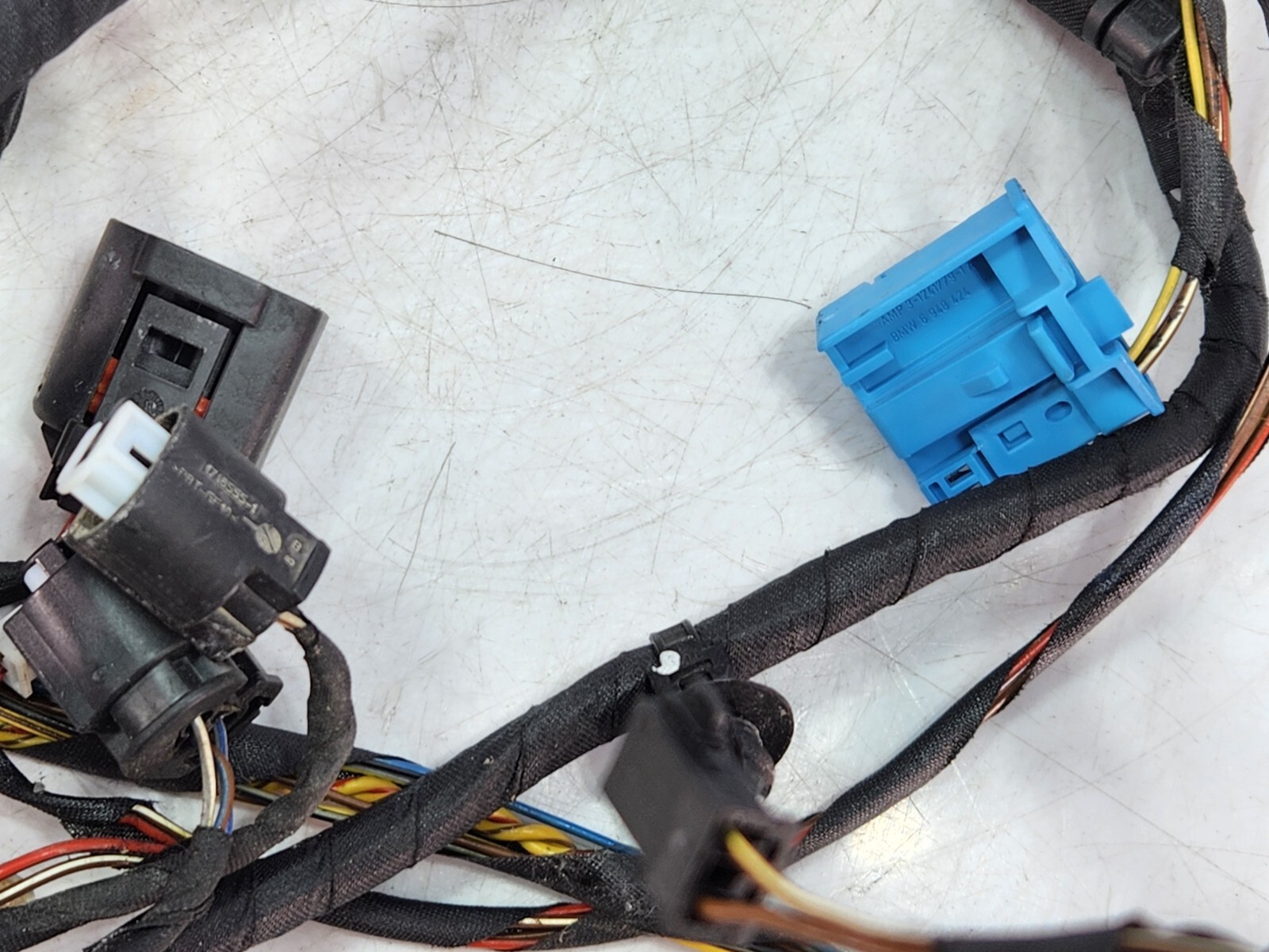 ✅ 2010-2014 OEM Rolls Royce Ghost RR4 Rear Left Side Lower Door Wiring Harness