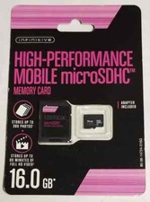 Infinitive High Performance Mobile micro SDHC Memory Card, 16GB LOC TUB L-47 