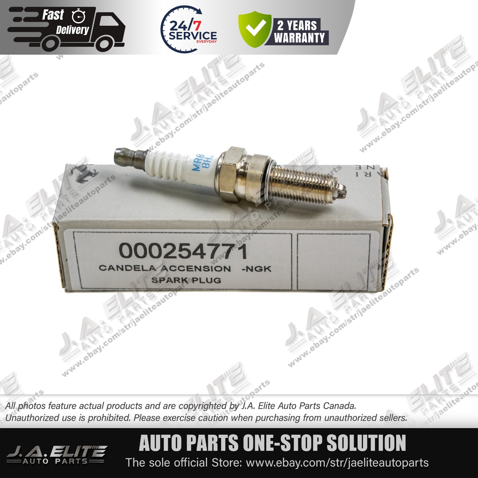 Ferrari F12 Spark plugs 12 pcs P/N 254771