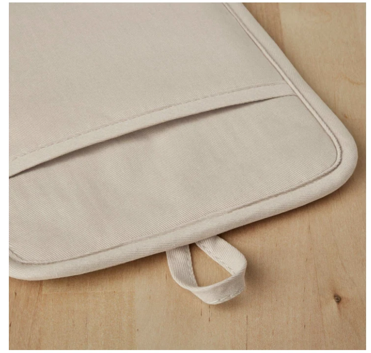 Juego de 2 soportes para ollas de silicona suave acanalados, bronceado para batidos, 7"X9" Foto 3 de 3