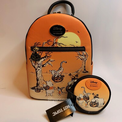 Her Universe Disney Winnie The Pooh Pumpkins Mini Backpack Her Universe Disney Winnie The Pooh Pumpkins | Mercari main image 3