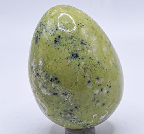 Piedra preciosa natural cristal mineral de piedra preciosa natural pulida huevo serpentina limón de 2,5" 175 g - Perú - Imagen 3 de 5